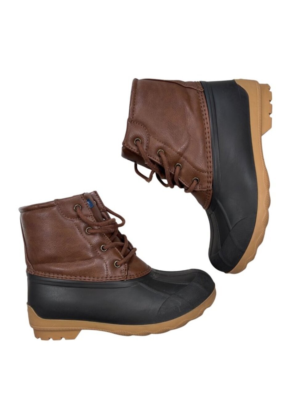 Sperry Port Boot 4M Youth Brown Duck Boot Outdoors Hiking